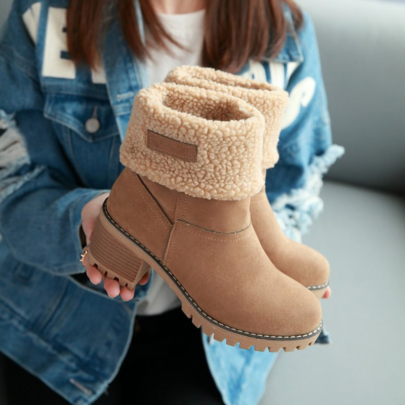 Winter Boot Insulated - Botas Femininas de Inverno, Calçados de