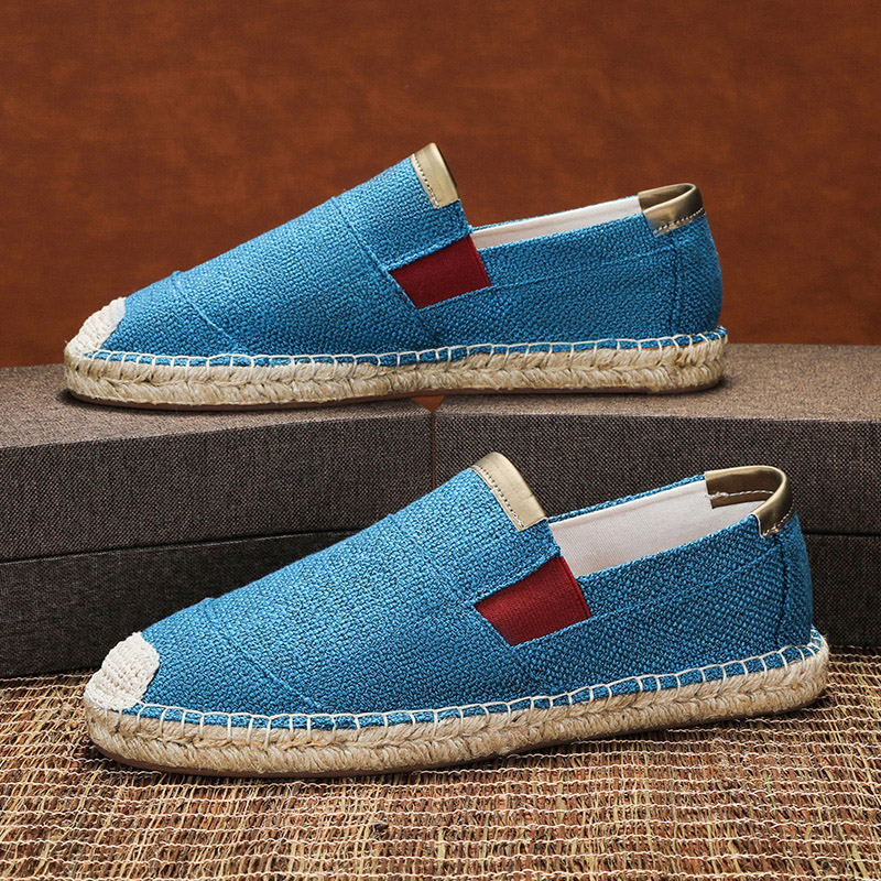 Men Shoes Trends - Tênis de Lona Masculino Antiderrapante Confortável