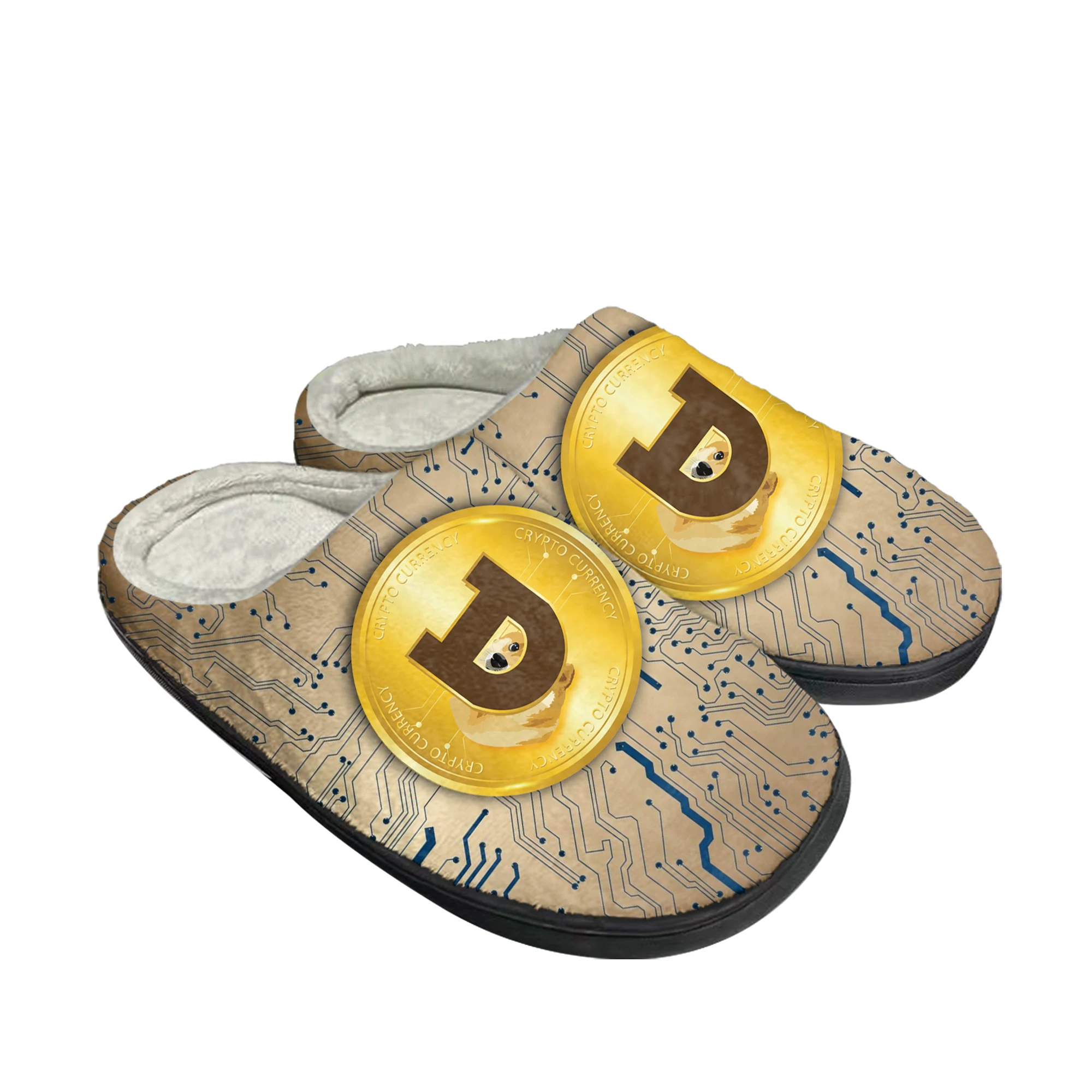 Men Shoes For Winter - Dogecoin criptografia moeda cão moeda casa