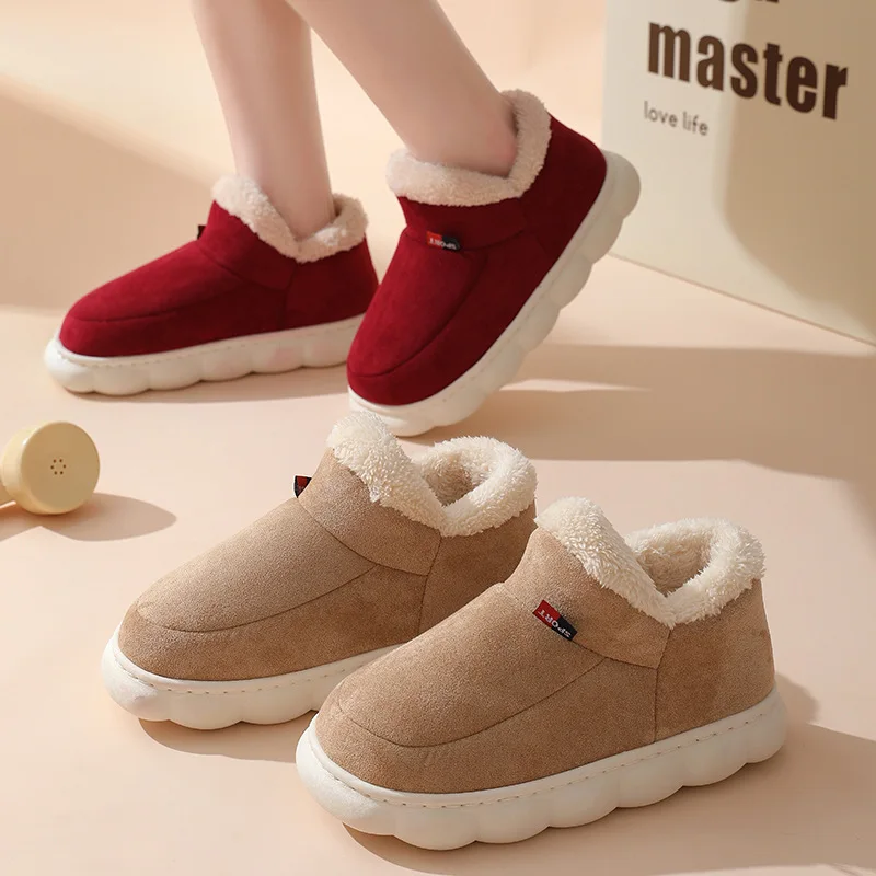 Men Shoes For Winter - Inverno casual casa sapatos para homens