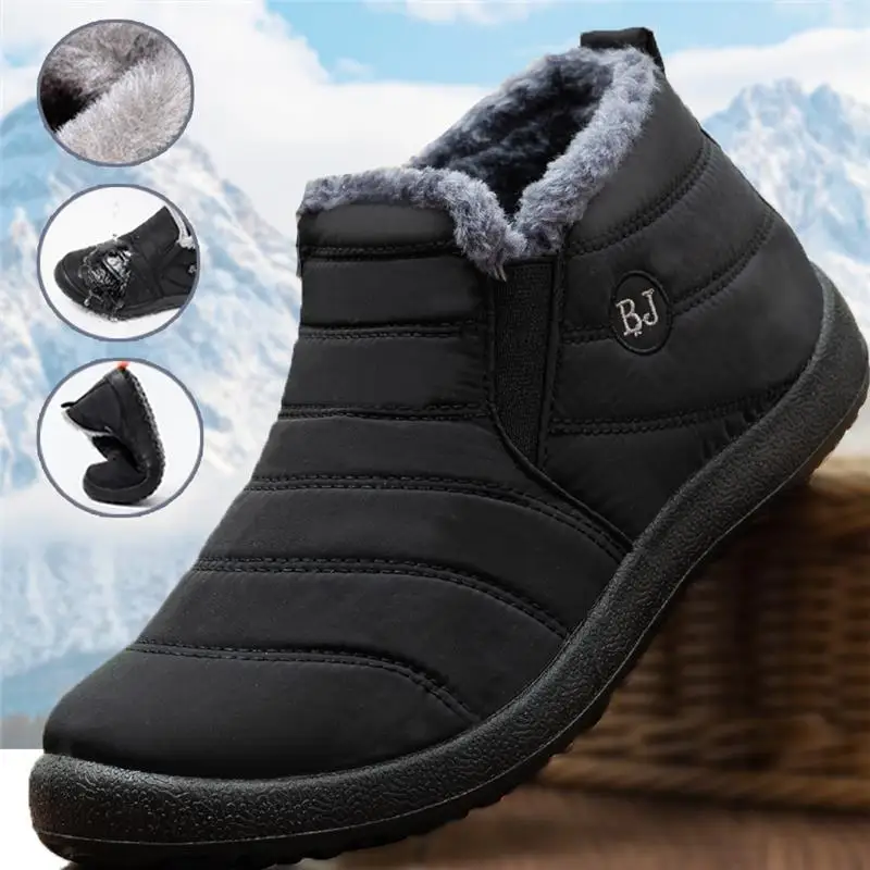 Winter Boot Insulated - Botas de Neve Masculinas da Moda,