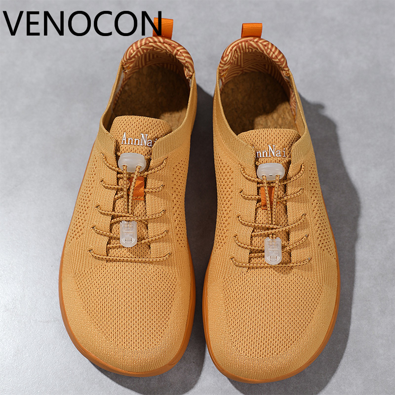 Men'S Shoes Zero Drop - Tênis VENOCON Barefoot com biqueira larga,