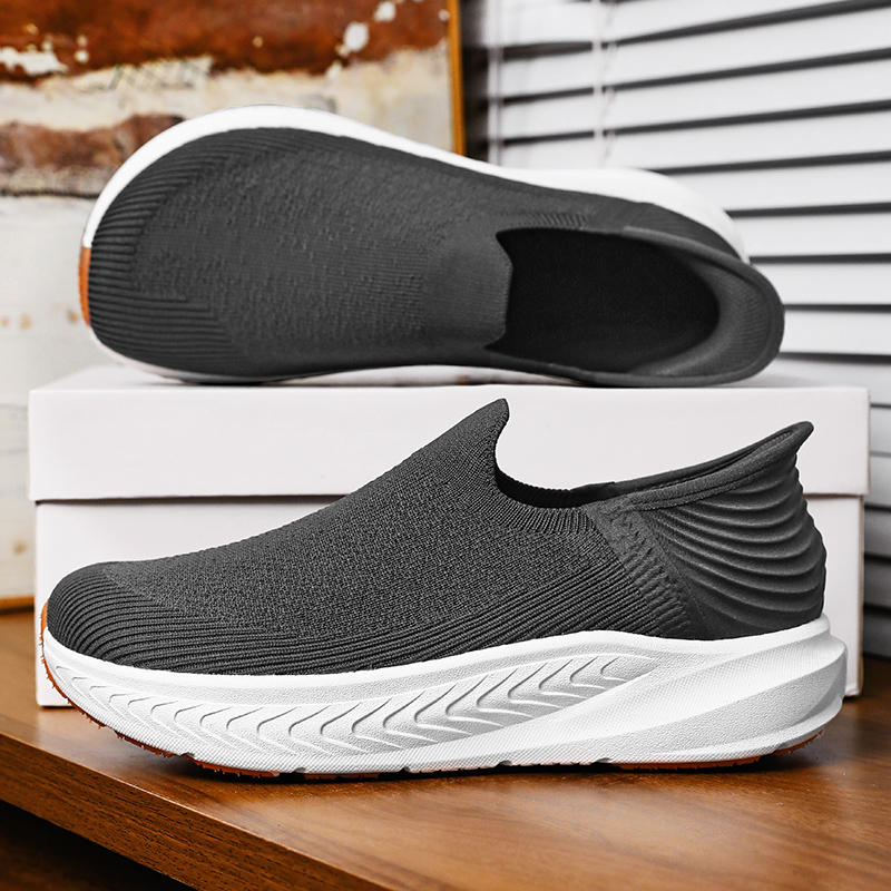 Men'S Shoes Zero Drop - Tênis Masculino Slip-on Barefoot Plus Size