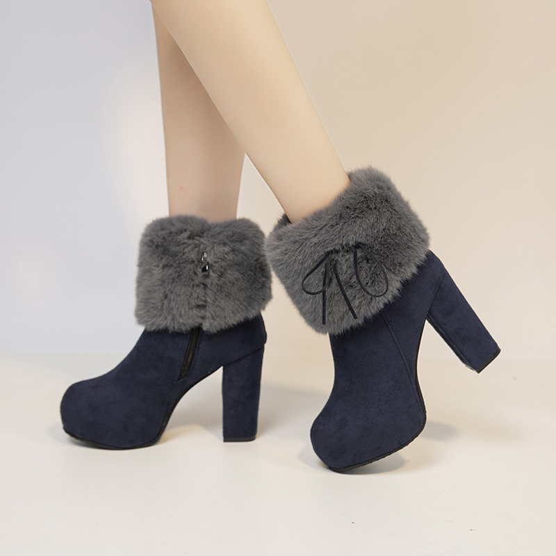 Plus size inverno lado zíper b - Winter Boot Insulated avaliação e preço