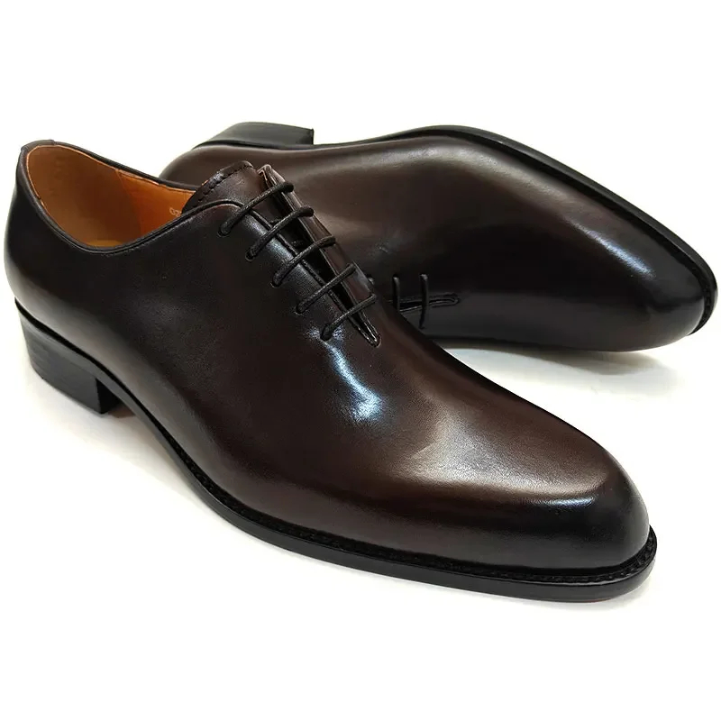 Sapatos de couro masculinos de - Monk Strap Shoe avaliação e preço