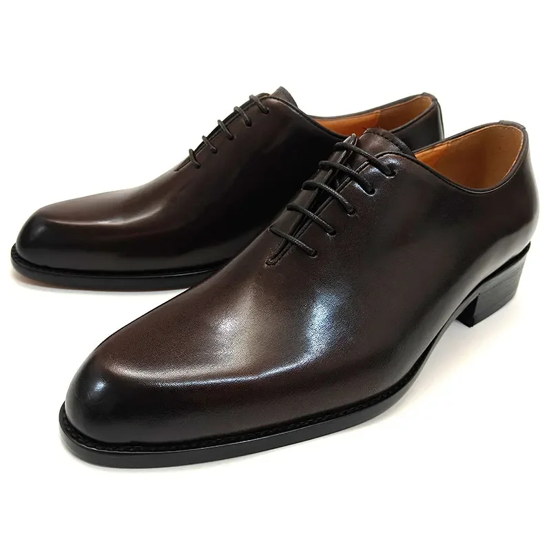 Sapatos de couro masculinos de - Monk Strap Shoe avaliação e preço