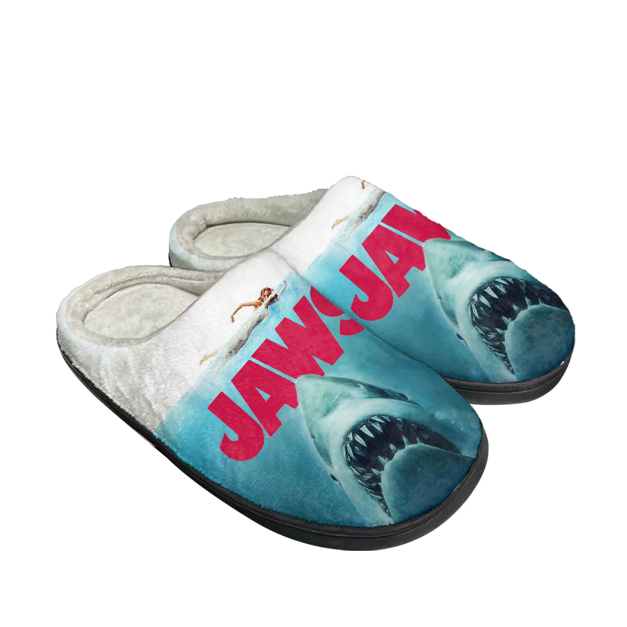 Jaws filme tubarão casa chinel - Men Shoes For Winter avaliação e preço