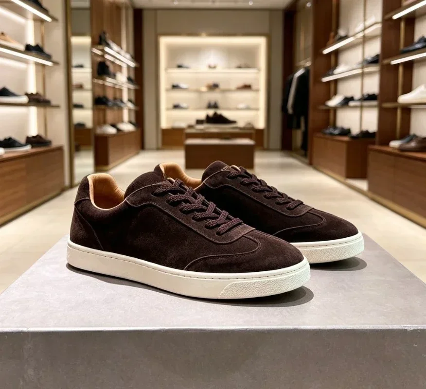 Tênis Casuais Masculinos de Co - Men Shoes Trends avaliação e preço