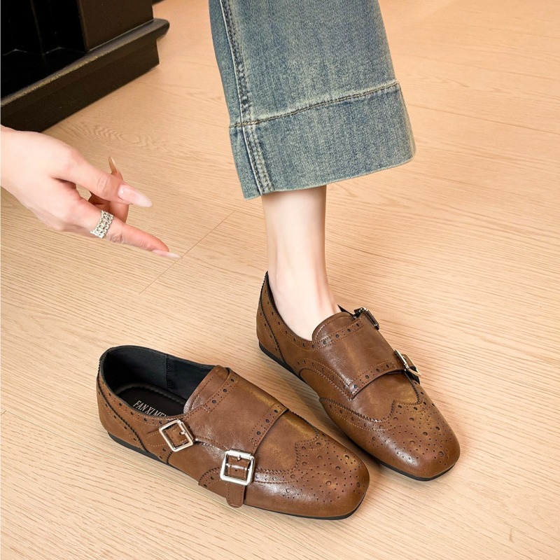 Sapatos Femininos Retrô: Exclu - Monk Strap Shoe avaliação e preço