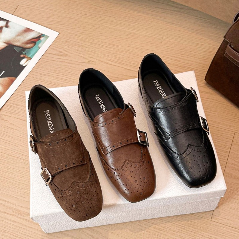 Sapatos Femininos Retrô: Exclu - Monk Strap Shoe avaliação e preço