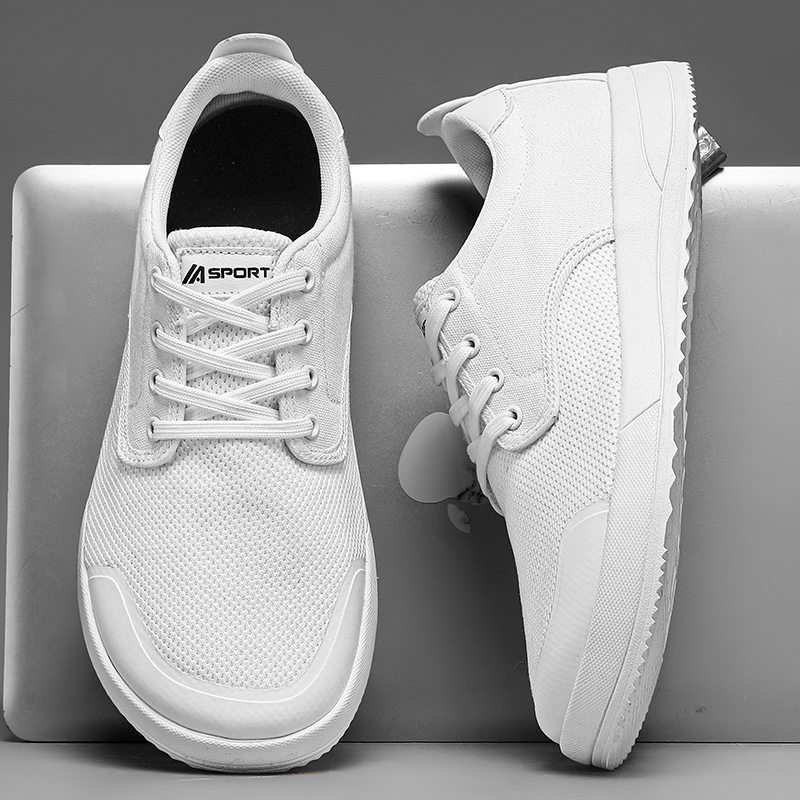 Novos Tênis Unissex Largos com - Men'S Shoes Zero Drop avaliação e preço