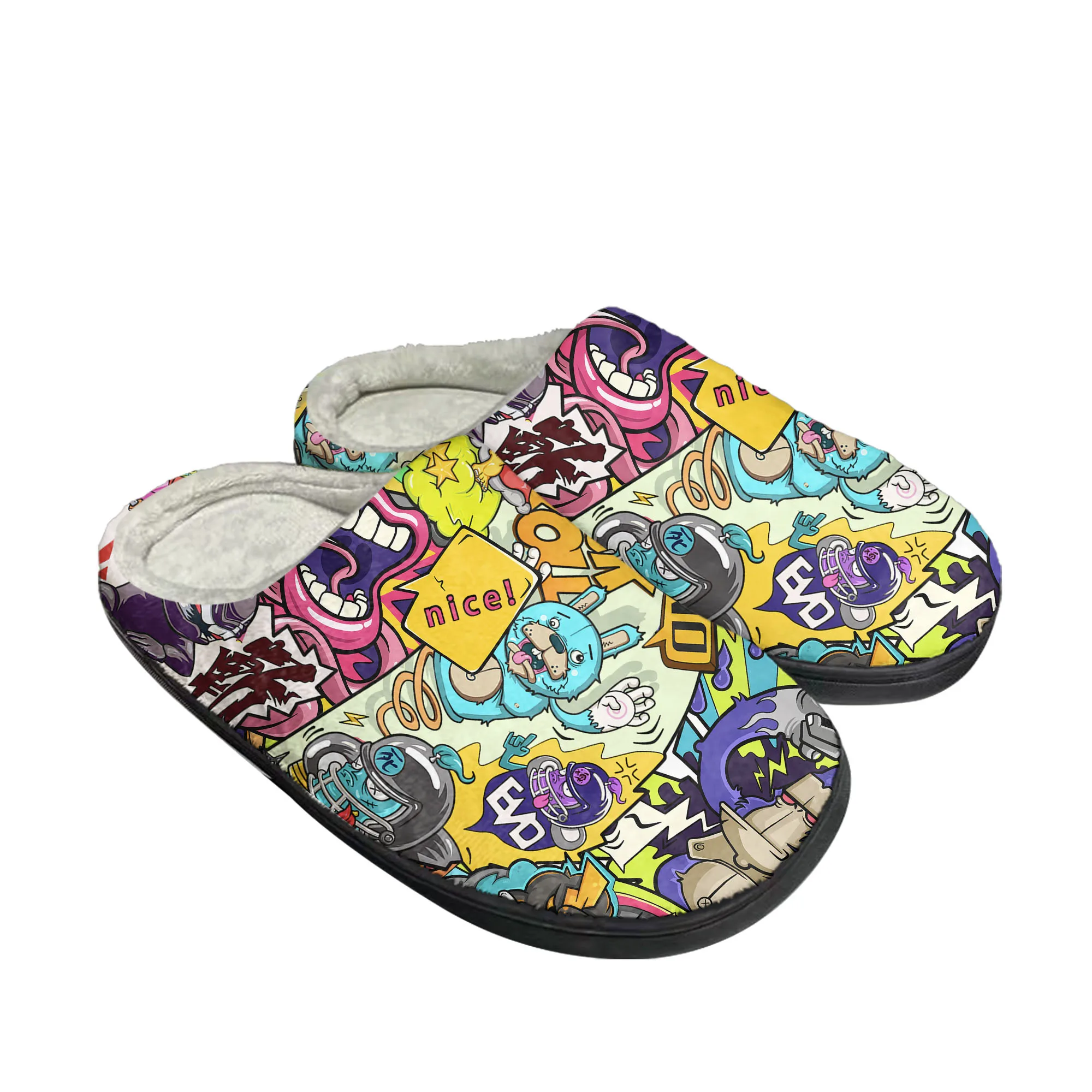 Arte de rua graffiti casa chin - Men Shoes For Winter avaliação e preço