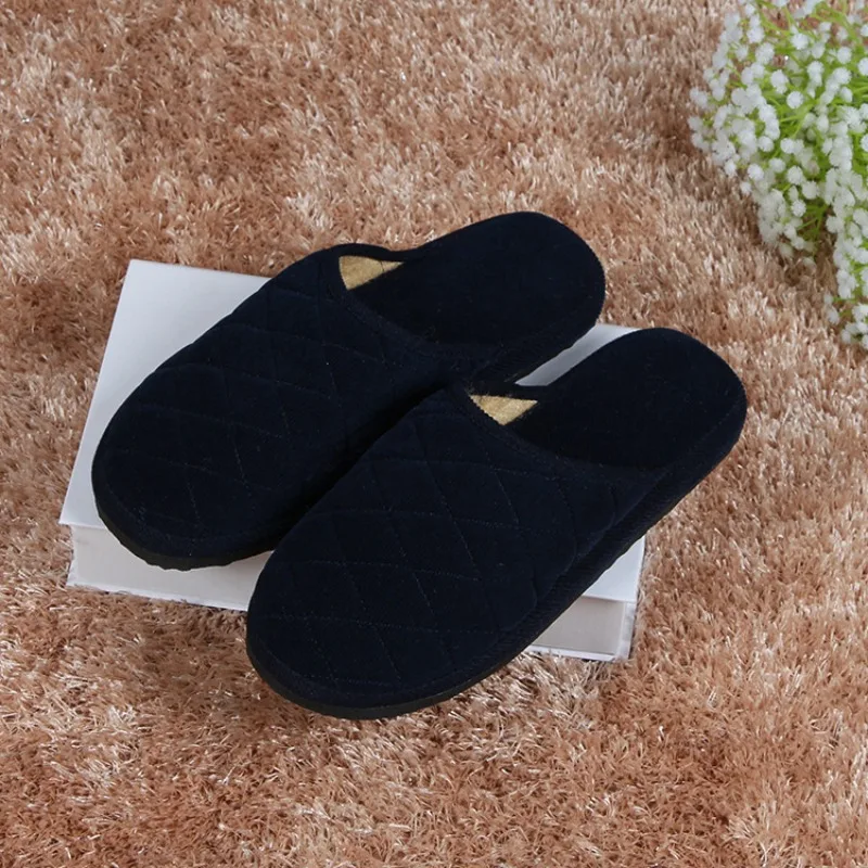 Chinelos de pelúcia macios e e - Men Shoes For Winter avaliação e preço